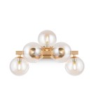 Kinkiety glamour - Maytoni Dallas 5xG9 28W kinkiet MOD547WL-05G złoty - produkt 1