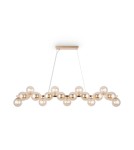 Pendant lamps spheres - Maytoni Dallas 25xG9 28W pendant MOD547PL-25G gold - product 1