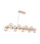 Lampy wiszące kule - Maytoni Dallas 25xG9 28W wisząca MOD547PL-25G złoty - produkt 4
