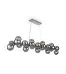 Pendant lamps spheres - Maytoni Dallas 25xG9 28W pendant MOD547PL-25CH chrome - product 5