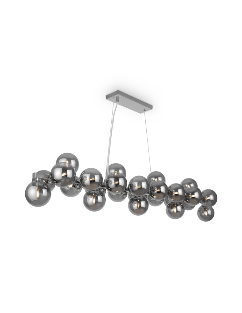 Pendant lamps spheres - Maytoni Dallas 25xG9 28W pendant MOD547PL-25CH chrome - product kolory-swiatla.pl 5