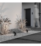 Garden lamps driven into the ground (with wedge) - Maytoni Scope Outdoor/Garden GU10 1x20W Black O025FL-01B - product 2