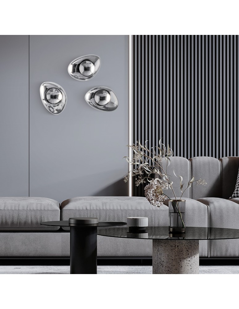 Kinkiety nowoczesne - Maytoni Mabell Ścienna E14 1x40W Chrom MOD306WL-01CH - produkt kolory-swiatla.pl 2