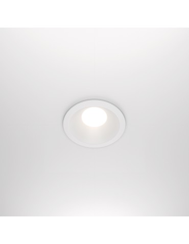 Maytoni Zoom 1xGU10 50W IP65 flush mount DL032-2-01W white