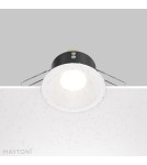 Flush-mounted hermetic lamps - Maytoni Zoom 1xGU10 50W IP65 flush mount DL032-2-01W white - product 3