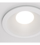 Flush-mounted hermetic lamps - Maytoni Zoom 1xGU10 50W IP65 flush mount DL032-2-01W white - product 5