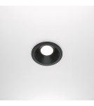 Flush-mounted lamps - pendants - Maytoni Zoom 1xGU10 50W flush mount DL032-2-01B black - product 1