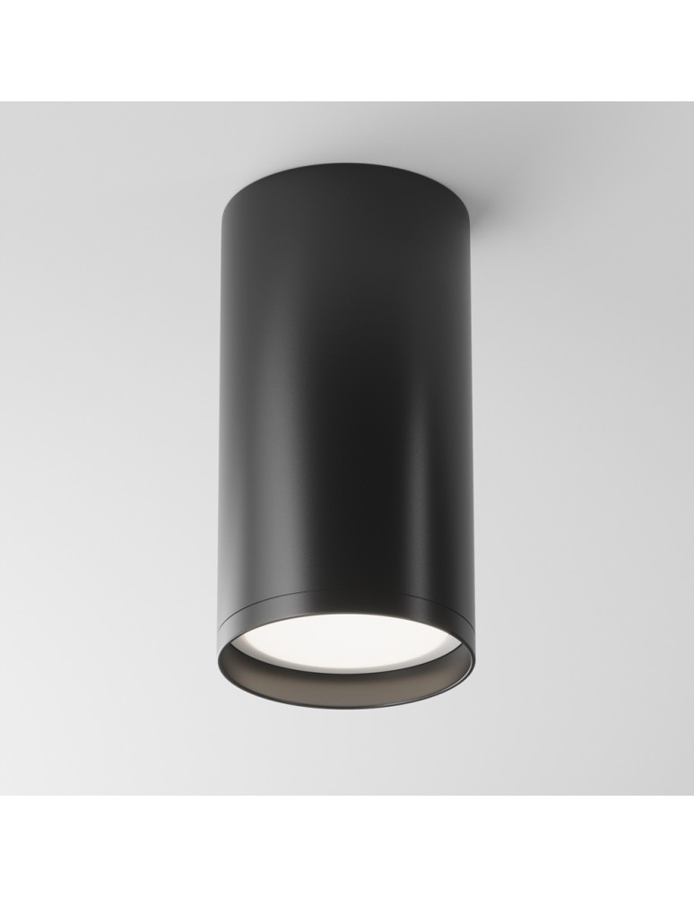 Ceiling luminaires for replaceable light source - Maytoni FOCUS S Ceiling GU10 1x10W Black C052CL-01B - product kolory-swiatla.pl 3