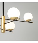 Pendant lamps spheres - Maytoni Nostalgia 6xE14 40W pendant MOD048PL-06G matte gold - product 4
