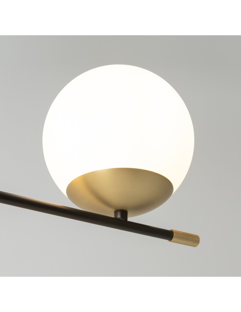 Pendant lamps spheres - Maytoni Nostalgia 6xE14 40W pendant MOD048PL-06G matte gold - product kolory-swiatla.pl 5
