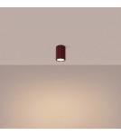 Sollux Plafon KARBON 10 burgund SL.1917