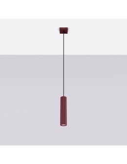 Sollux Lampa wisząca KARBON 1 burgund SL.1918 - produkt 2