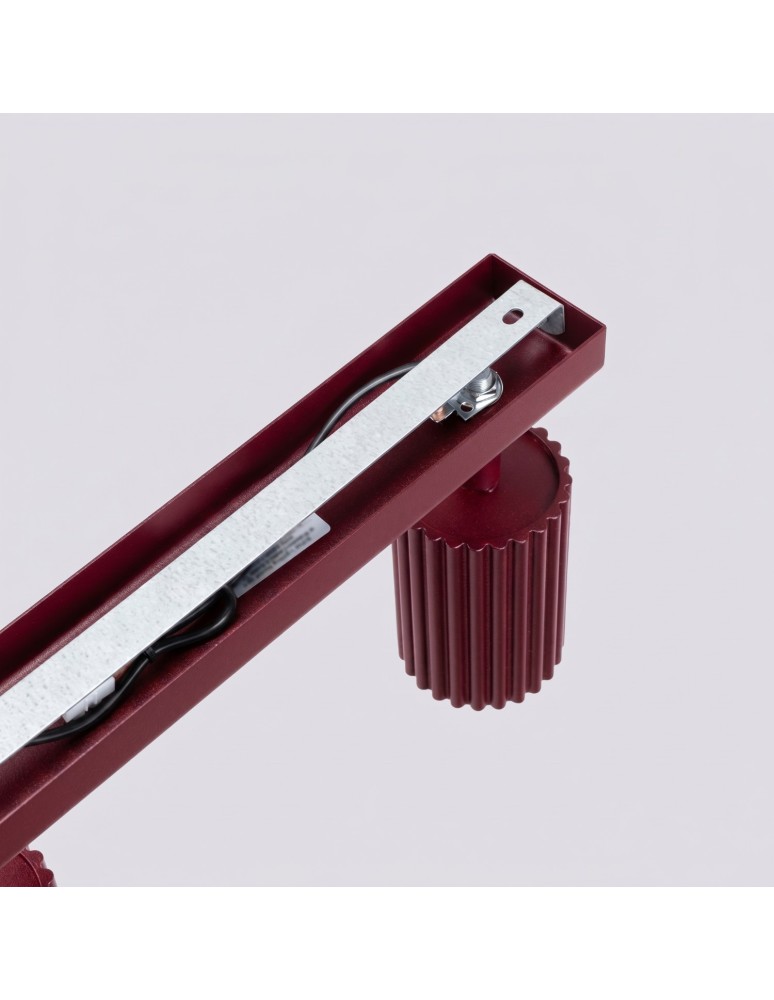 Sollux Plafon KARBON 4L burgund SL.1924