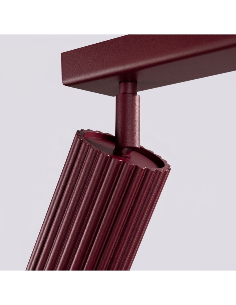 Sollux Plafon KARBON 4L burgund SL.1924