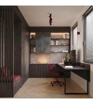 Sollux Plafon KARBON 4L burgund SL.1924