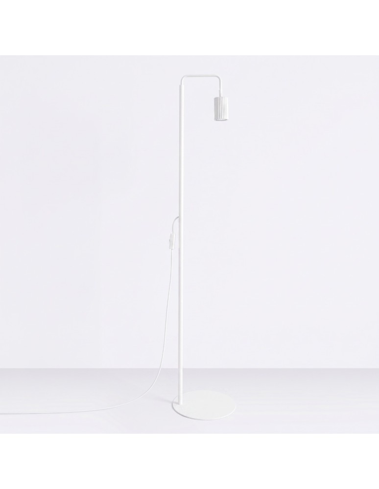 Sollux Lampa podłogowa KARBON 1 biała SL.2013