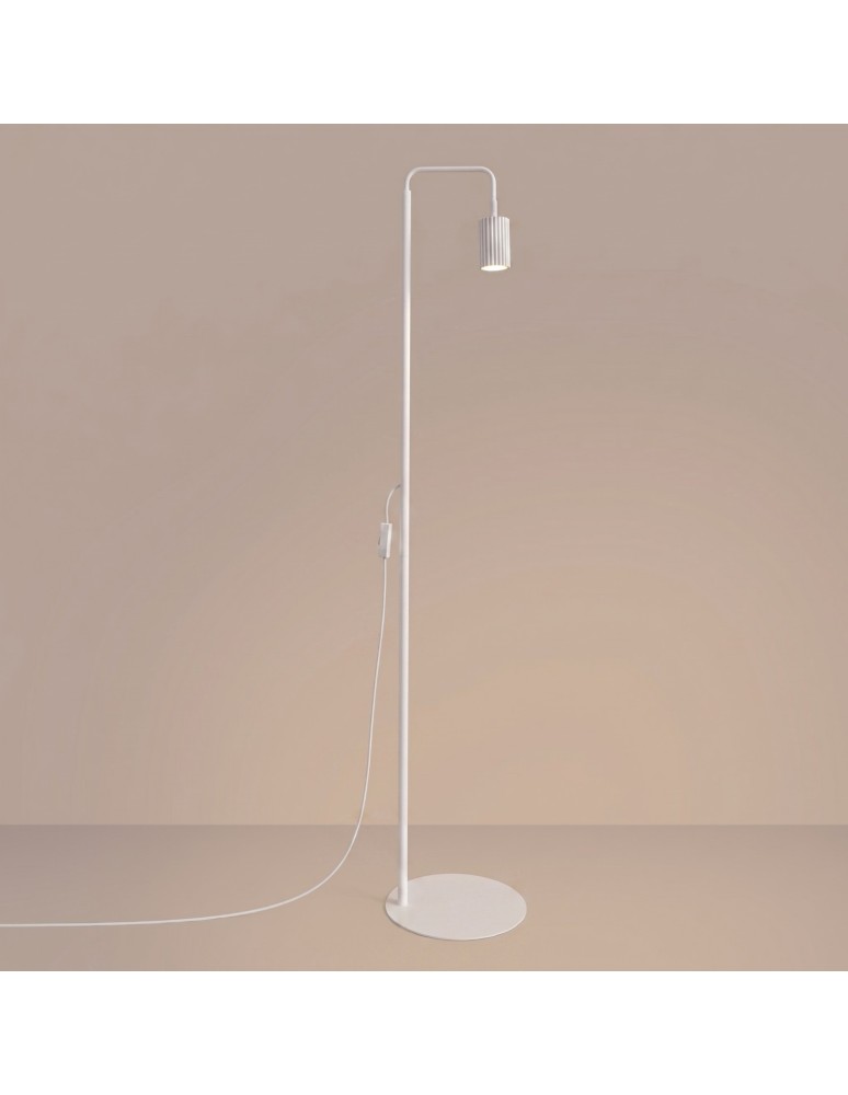 Sollux Lampa podłogowa KARBON 1 biała SL.2013