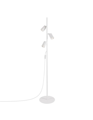 Sollux Lampa podłogowa KARBON 3 biała SL.2014