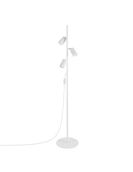 Sollux Lampa podłogowa KARBON 3 biała SL.2014