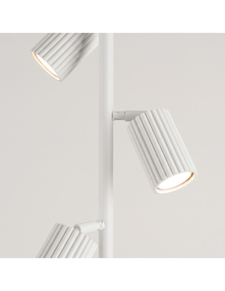 Sollux Lampa podłogowa KARBON 3 biała SL.2014
