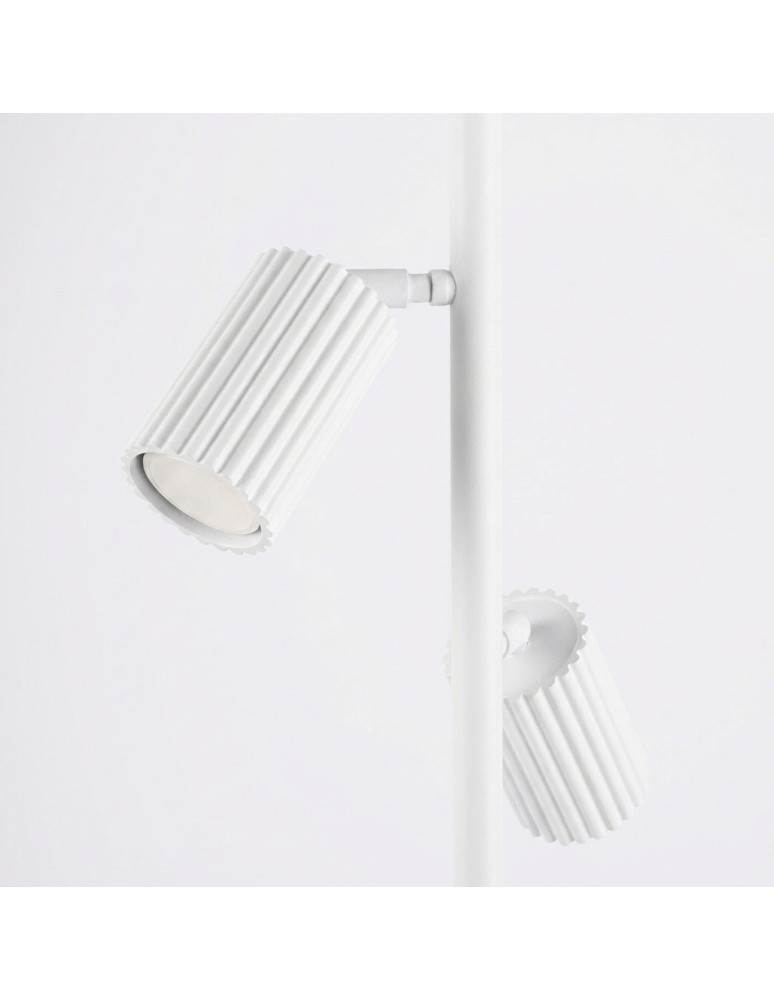 Sollux Lampa podłogowa KARBON 3 biała SL.2014
