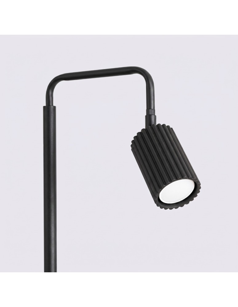Sollux Lampa podłogowa KARBON 1 czarna SL.2015 Sollux Lampa podłogowa KARBON 1 czarna SL.2015