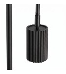 Sollux Lampa podłogowa KARBON 1 czarna SL.2015 Sollux Lampa podłogowa KARBON 1 czarna SL.2015