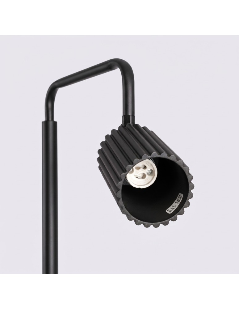 Sollux Lampa podłogowa KARBON 1 czarna SL.2015 Sollux Lampa podłogowa KARBON 1 czarna SL.2015