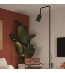 Sollux Lampa podłogowa KARBON 1 czarna SL.2015 Sollux Lampa podłogowa KARBON 1 czarna SL.2015