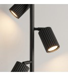 Sollux Lampa podłogowa KARBON 3 czarna SL.2016