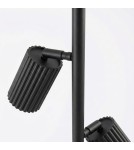 Sollux Lampa podłogowa KARBON 3 czarna SL.2016