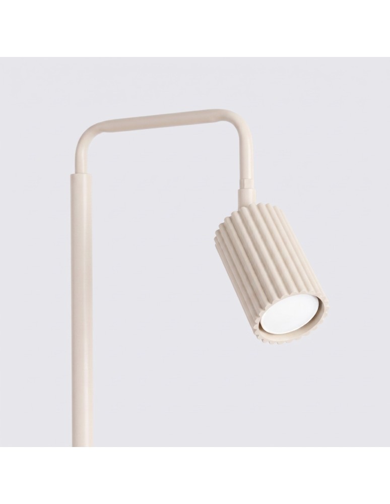 Sollux Lampa podłogowa KARBON 1 beżowa SL.2017 Sollux Lampa podłogowa KARBON 1 beżowa SL.2017