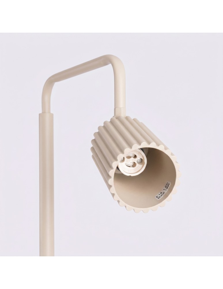 Sollux Lampa podłogowa KARBON 1 beżowa SL.2017 Sollux Lampa podłogowa KARBON 1 beżowa SL.2017