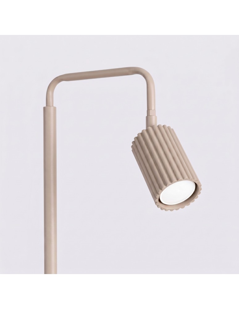 Sollux Lampa podłogowa KARBON 1 taupe SL.2019