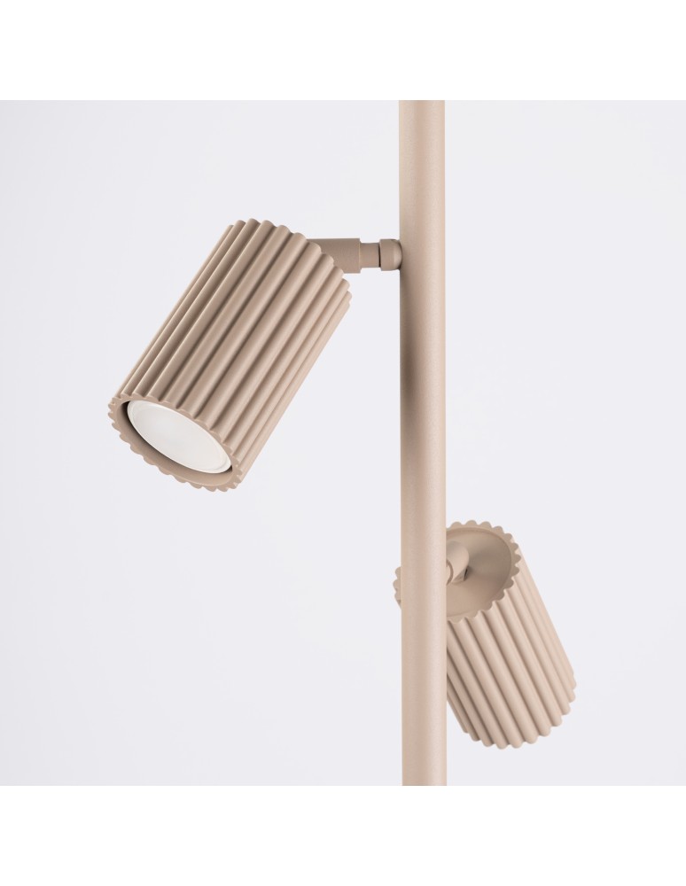 Sollux Lampa podłogowa KARBON 3 taupe SL.2020