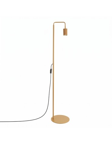 Sollux Lampa podłogowa KARBON 1 złota SL.2021