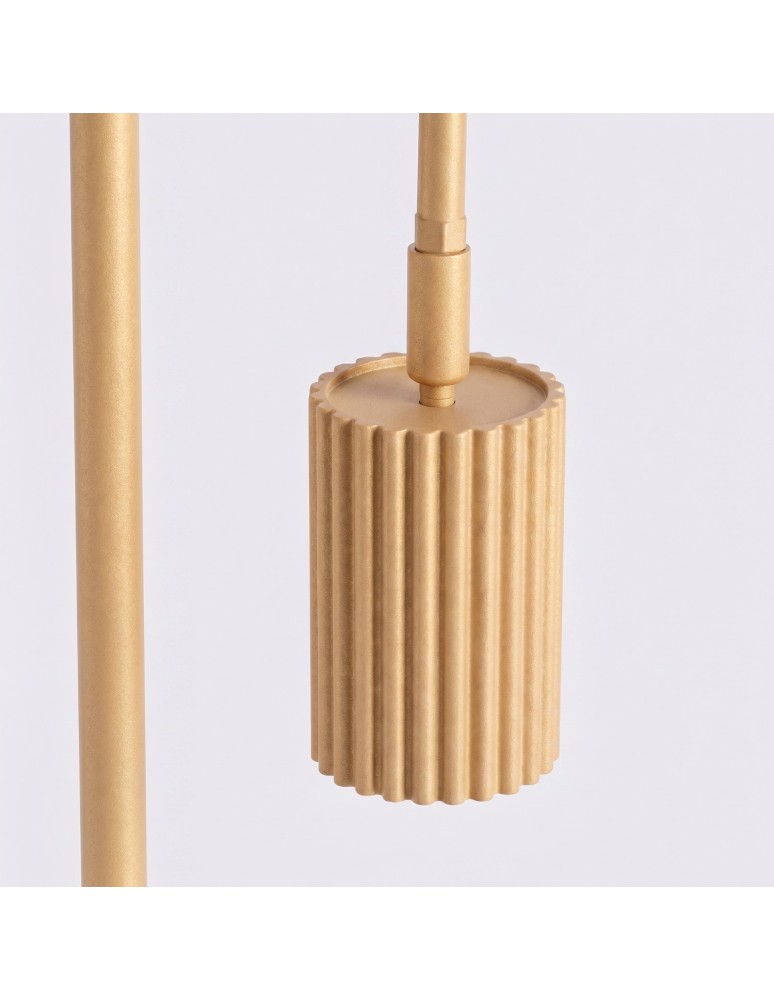 Sollux Lampa podłogowa KARBON 1 złota SL.2021