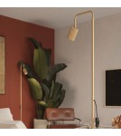 Sollux Lampa podłogowa KARBON 1 złota SL.2021