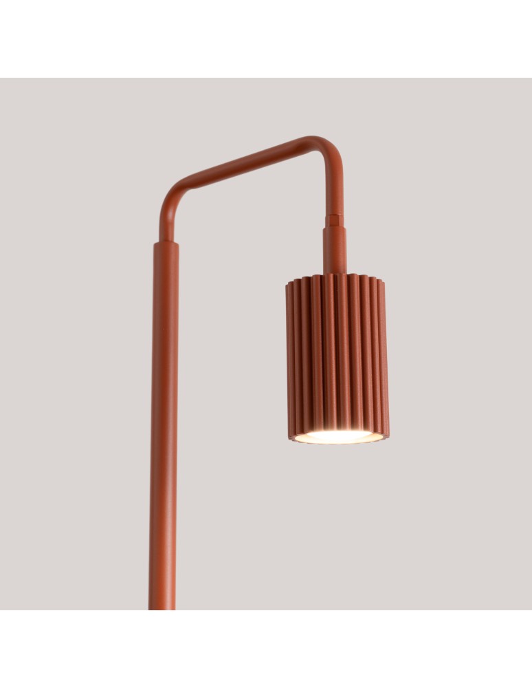 Sollux Lampa podłogowa KARBON 1 ochra czerwona SL.2023 Sollux Lampa podłogowa KARBON 1 ochra czerwona SL.2023