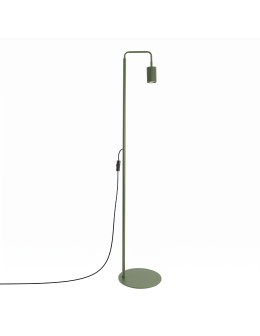 Sollux Lampa podłogowa KARBON 1 zielona oliwka SL.2025