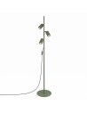 View Sollux Lampa podłogowa KARBON 3 zielona oliwka SL.2026