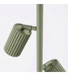 Sollux Lampa podłogowa KARBON 3 zielona oliwka SL.2026