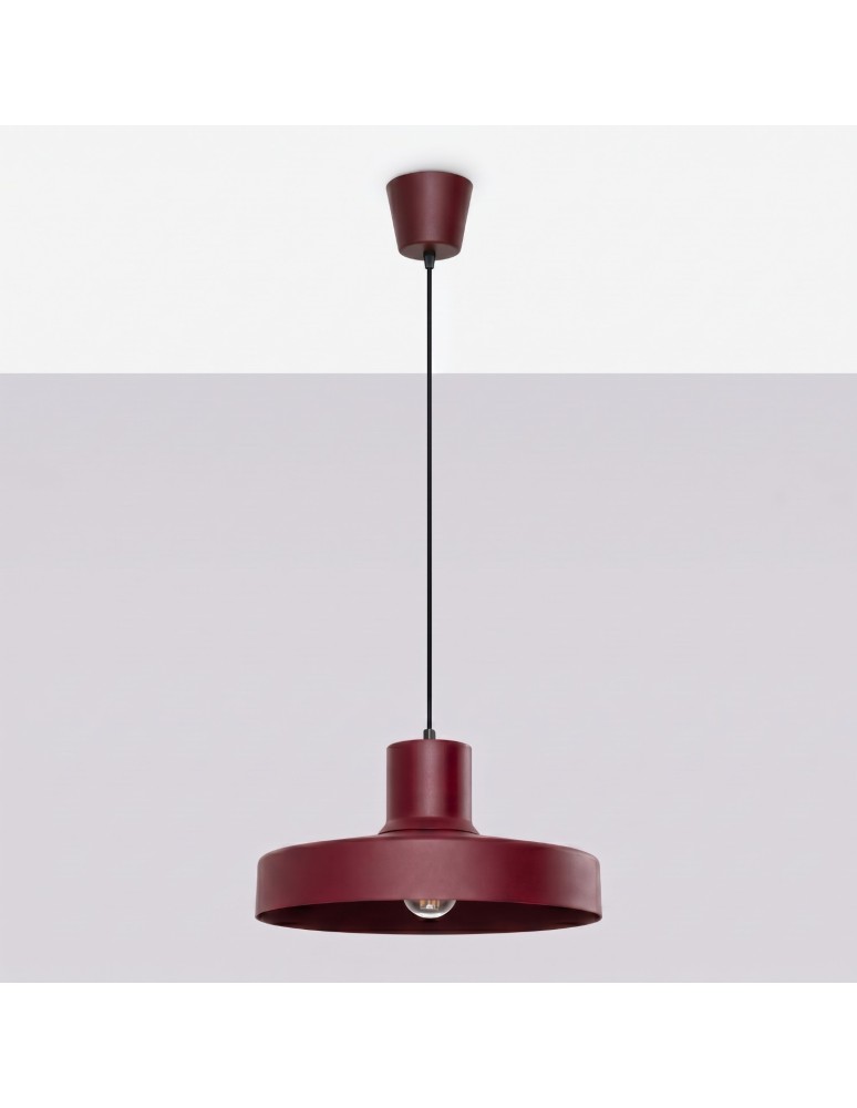 Sollux Lampa wisząca BILO burgund SL.2052
