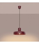 Sollux Lampa wisząca BILO burgund SL.2052