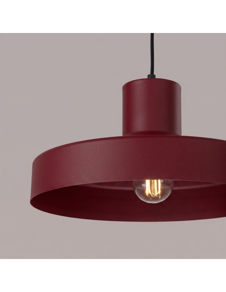 Sollux Lampa wisząca BILO burgund SL.2052