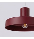 Sollux Lampa wisząca BILO burgund SL.2052