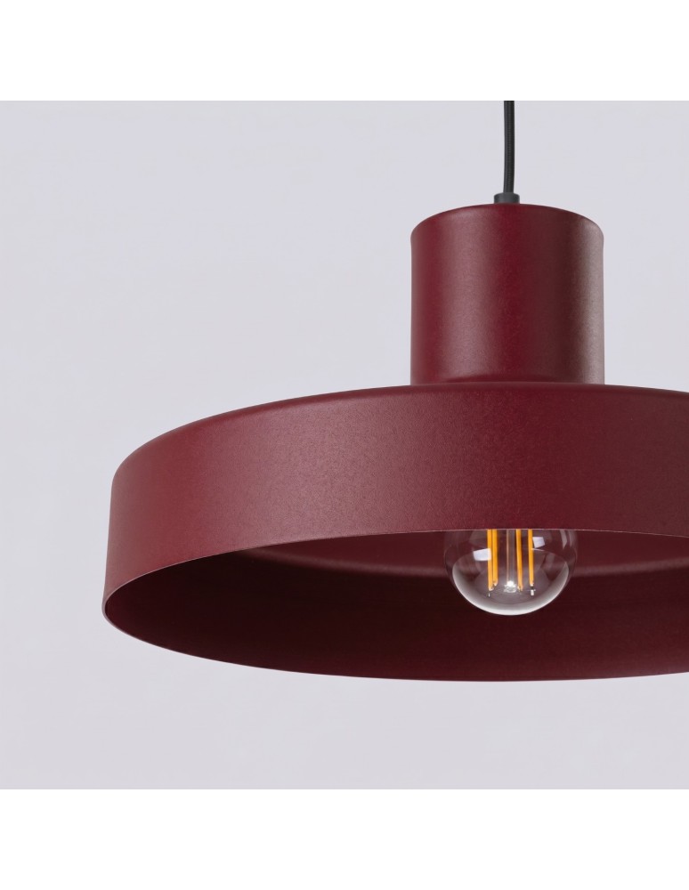 Sollux Lampa wisząca BILO burgund SL.2052