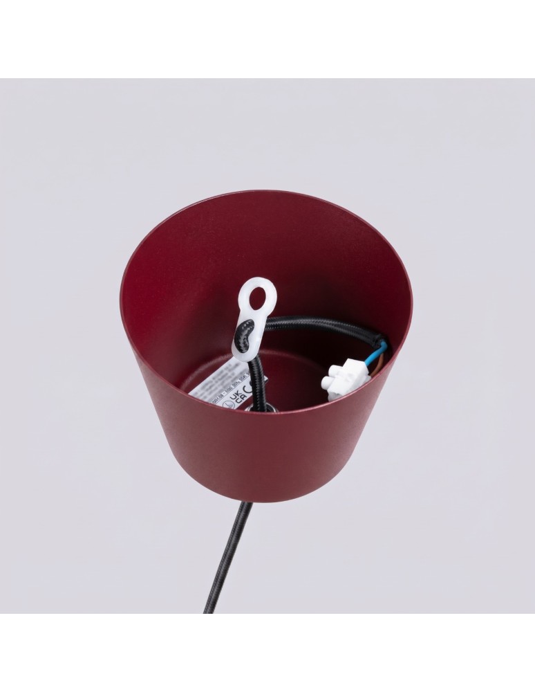 Sollux Lampa wisząca BILO burgund SL.2052