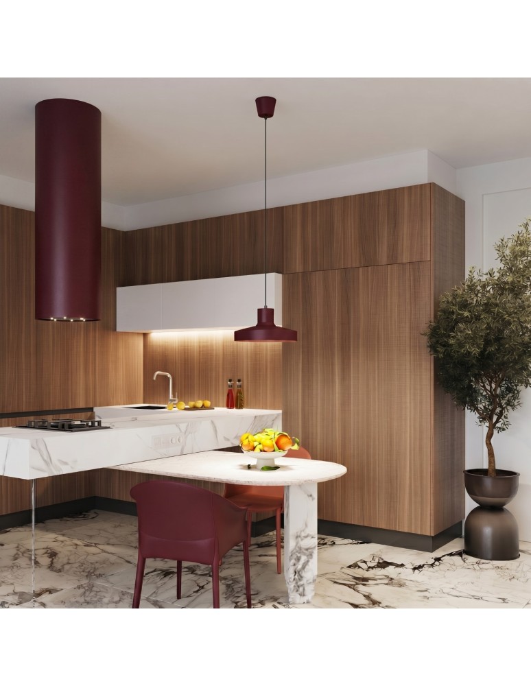 Sollux Lampa wisząca BILO burgund SL.2052