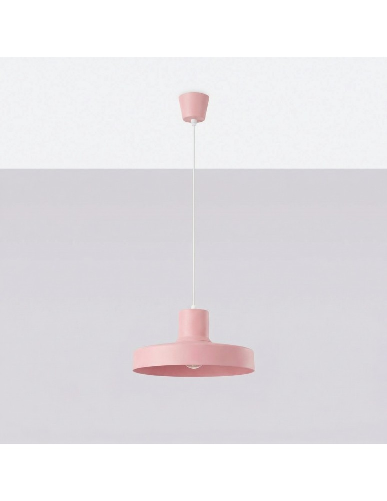Sollux Lampa wisząca BILO różowa SL.2054